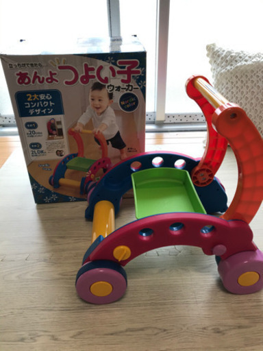 あんよつよい子ウォーカー歩行器手押し車 わふママ 平野の子供用品の中古あげます 譲ります ジモティーで不用品の処分
