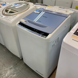 HITACHI　8.0kg全自動洗濯機　BW-8WV　売場展開中！！！