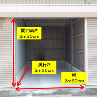 🚙柏原市玉手町にあるトランクルーム🚙【早い者勝ち】2021/3/28現在1車室のみ空有 - 不動産