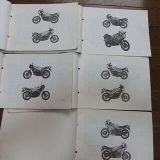 ヤマハ　YAMAHA　RZ250R・RR 　RZ350R・RR　パーツリスト　各種