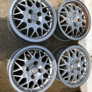 BBS 4H-100 14インチ　軽自動車などに