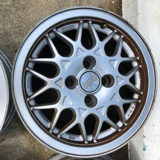 BBS 4H-100 14インチ　軽自動車などに