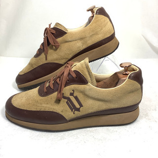 【お引き取り専用】【GANNI VERSACE】ヴェルサーチ　レザースニーカー　400 お引き取り専用】【GANNI VERSACE】ヴェルサーチ レザースニーカー 400