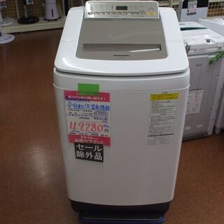 【直接引取歓迎】Panasonic　縦型洗濯乾燥機　8.0kg　...