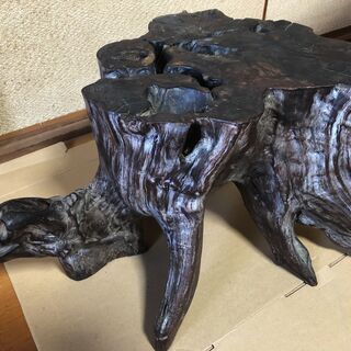 【過去】天然木　木の根の置物　オブジェ　飾り台