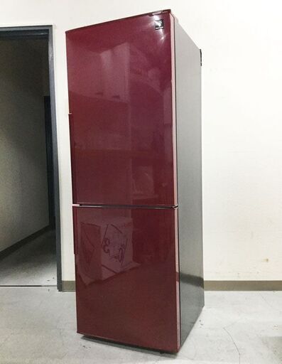 シャープ SHARP 冷凍冷蔵庫 プラズマクラスター SJ-PD27X メタリックレッド 270L 2013年製