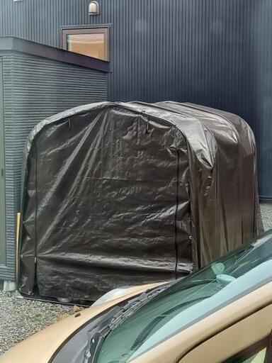 美品！サイクルハウス3台分