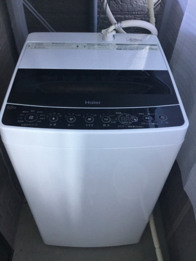 美品　2019年製　Haier 5.5kg 全自動洗濯機