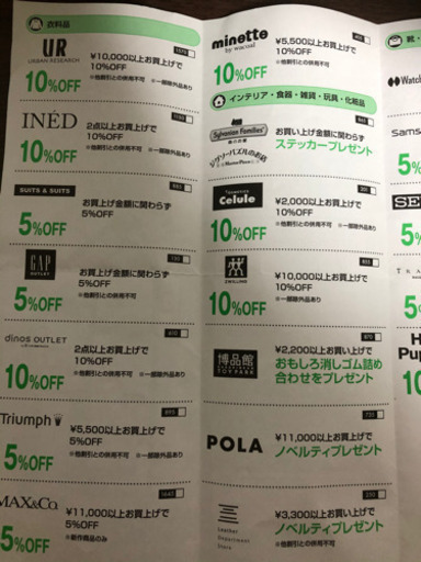発送可能 千歳アウトレットモールレラ 割引き券 クーポン あや札幌在住 千歳のチケットの中古あげます 譲ります ジモティーで不用品の処分
