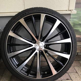 20インチ アルミホイールタイヤ付き アルヴェルなどに 値下げしました  
