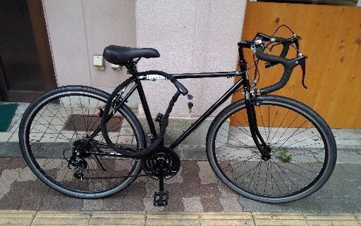 美品☆Grandir[グランディア]700c ロードバイク 21speed/ブラック