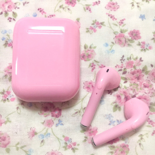 【新品未使用】高音質 Bluetooth 5.0 ワイヤレスイヤホン ピンク