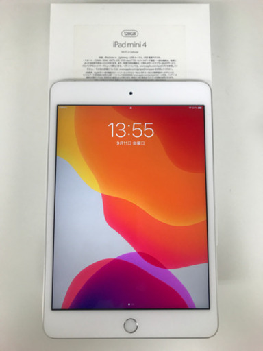 10/8値下 ipad mini4 128GBセルラーモデル 