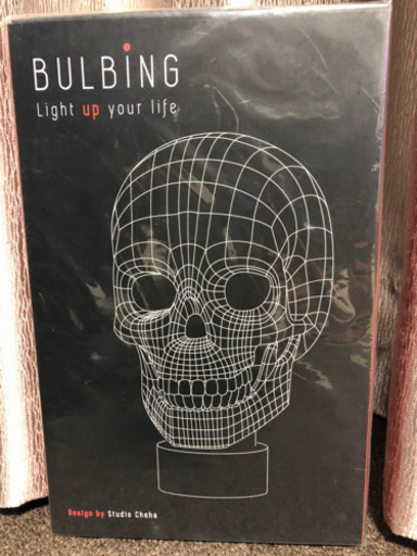 BULBING SKULL LAMP スカルランプ