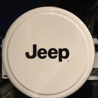 ジープ　ラングラー　背面　スペア　タイヤカバー