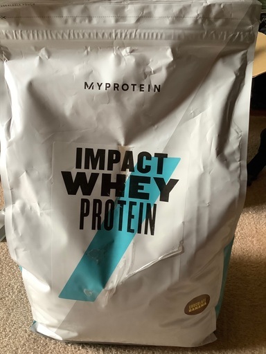 マイプロテイン☆Impact Whey Protein☆チョコバナナ☆5kg