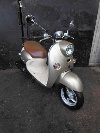 YAMAHA ビーノ VINO 4スト 低燃費 バッテリー新品 OIL交換等 軽整備