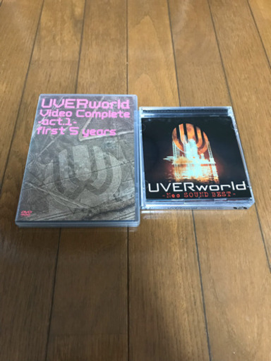 Uverworld Pvdvd ベスト アルバムの二点セット K ｋ 南浦和の本 Cd Dvdの中古あげます 譲ります ジモティーで不用品の処分