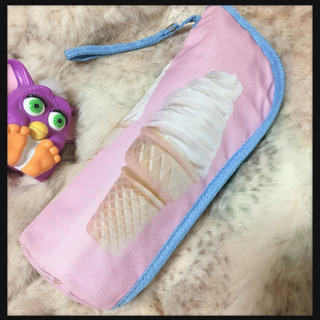 ご購入者様決定[夢可愛い]ソフトクリーム ペットボトルケース ピンク