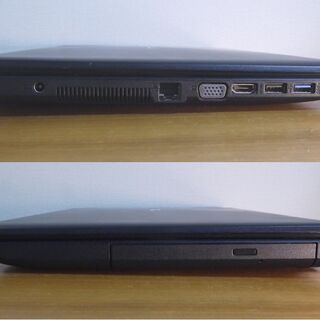 ASUS X551CA Win10/SSD 240GB/4G/15.6インチ/Celeron/ カメラ付/中古動作品