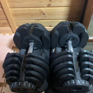 可変式ダンベル 40キロセット 片方ジャンク