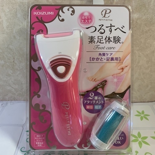 新品未開封 つるすべ素足体験 角質ケア Koizumi Klc 0341 P ぐーす 和歌山港の美容家電 その他 の中古あげます 譲ります ジモティーで不用品の処分