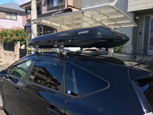 プリウスa ルーフボックス ふっきー 篠原のキャリア ラックの中古あげます 譲ります ジモティーで不用品の処分