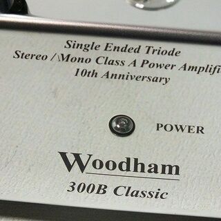 【苫小牧バナナ】CR DEVELOPMENTS 真空管 ステレオ/モノラル パワーアンプ Woodham 300B classic ampilifeir♪
