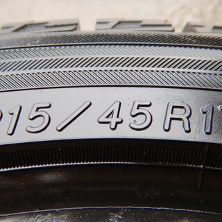 215/45Ｒ17　4本組　ヨコハマアイスガード　スタッドレス　プリウスなどに