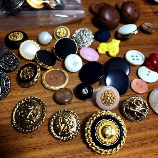 ボタン　レトロなものなど色々