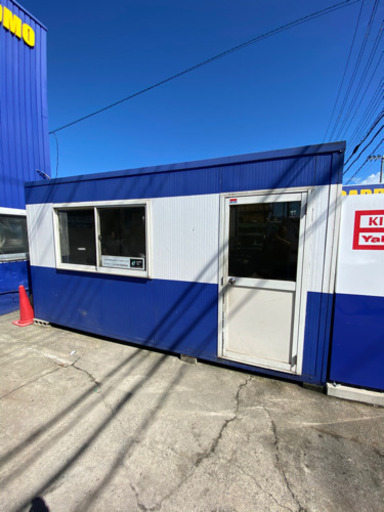 ☆ ユニットハウスコンテナ プレハブ 倉庫 物置 小屋 品 P-2 ☆ ユニットハウスコンテナ プレハブ 倉庫 物置 小屋 品 P-2