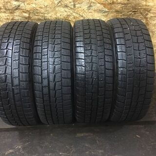 DUNLOP WINTER MAXX WM01 195/65R15 15インチ スタッドレス 4本 2019年製 バリ溝 ステップワゴン ヴォクシー等　(TA376) クレジットカード QR決済可能 DUNLOP WINTER MAXX WM01 195/65R15 15インチ スタッドレス 4本 2016年