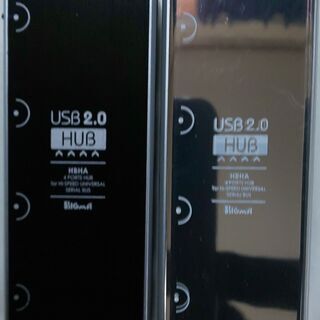  [2点セット] USB2.0 4ポートHUB HBHA4MGR