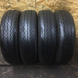 BS ECOPIA RD-613 STEEL 195/80R15 107/105L LT 15インチ 夏タイヤ 4本 2017～19年製 ハイエース等 (VTH260) クレジットカード QR決済可能