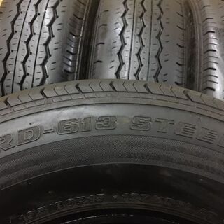 BS ECOPIA RD-613 STEEL 195/80R15 107/105L LT 15インチ 夏タイヤ 4本 2017～19年製 ハイエース等 (VTH260) クレジットカード QR決済可能