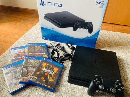 ※PS4 本体　500GB   ソフト5本付き