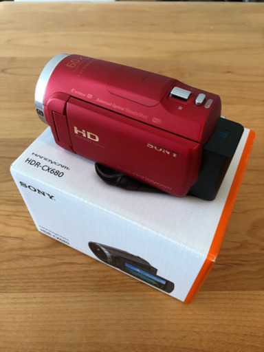 ビデオカメラ、ムービーカメラ SONY HDR-CX680(R)