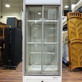 【苫小牧バナナ】動作品 SANYO/サンヨー SMR-S72F 冷蔵ショーケース 134L スライド扉 社名ナシ