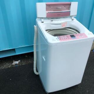 102★528★送料設置まで無料　日立　大容量7キロ洗濯機　エアジェット乾燥機能
