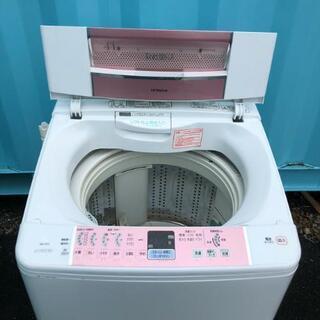 102☆528☆送料設置まで無料 日立 大容量7キロ洗濯機 エアジェット乾燥