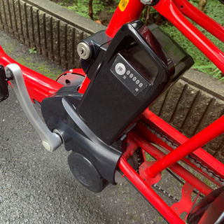 5974子供乗せ電動アシスト自転車YAMAHA 20インチ良好バッテリー