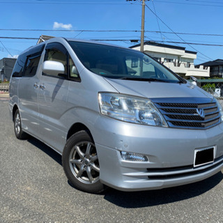 車検あり トヨタ アルファード 両側パワスラ 8人乗り ミニバン