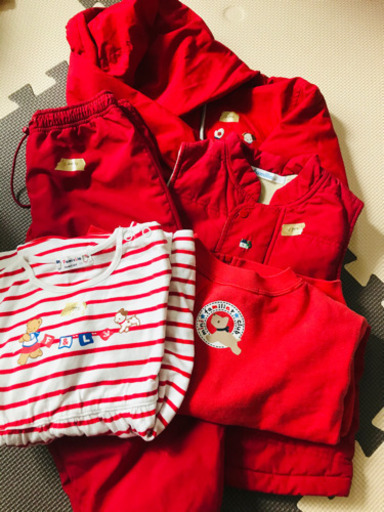 【美品】ファミリア女の子服4枚セット　サイズ90