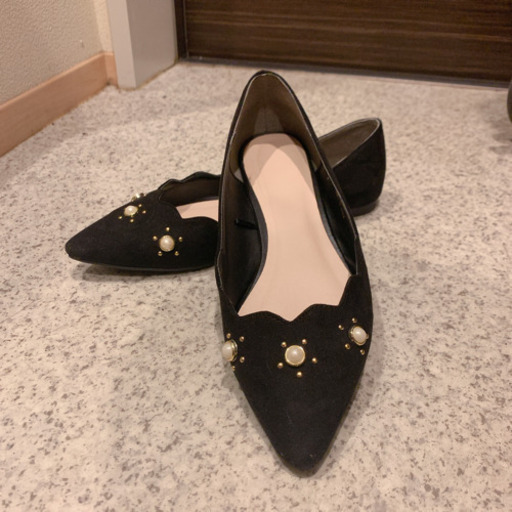 Gu ローパンプスぺたんこ靴レディースビジュー付きmサイズベロア Mi 西台の靴の中古あげます 譲ります ジモティーで不用品の処分 Gu ローパンプスぺたんこ靴レディースビジュー付きmサイズベロア Mi 西台の靴の中古あげます 譲ります ジモティーで不用品の処分