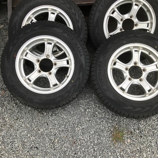 引き渡し予定者決定 ジムニー スタッドレスタイヤ ヨコハマ ホイル込み