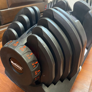 ☆詳細欄更新☆9月いっぱい【可変式ダンベル 38kg×2個】グローブ、