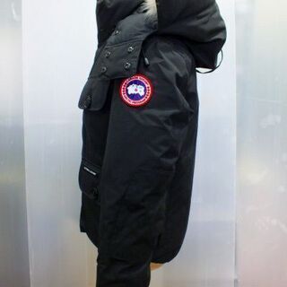 【苫小牧バナナ】 /カナダグース メンズ ダウンジャケット RUSSELL/ラッセル サイズS ブラック 2301JM♪ 苫小牧バナナ】CANADA GOOSE/カナダグース メンズ ダウンジャケット