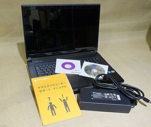 【苫小牧バナナ】MOUSE COMPUTER/マウスコンピューター ノートパソコン P170EM Corei7 3940XM RAM32GB HDD1TB SSD250GB Win10♪