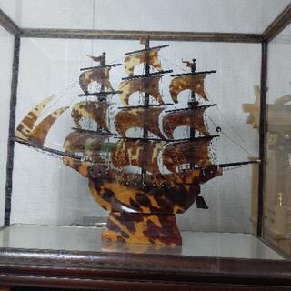 鼈甲で出来た船