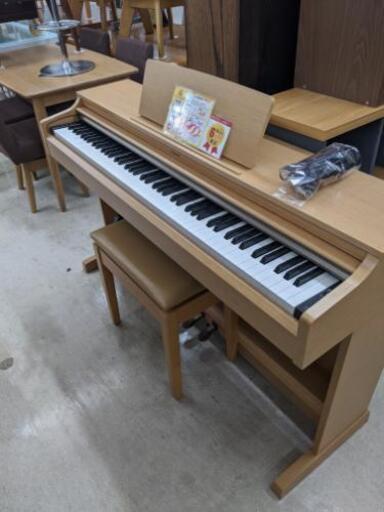 【6ヵ月保証、おすすめ品】参考定価 ¥106,300 2013年 YAMAHA ヤマハ デジタルピアノ ARIUS YDP-162 88鍵盤 椅子付き ライトチェリー調カラー♬